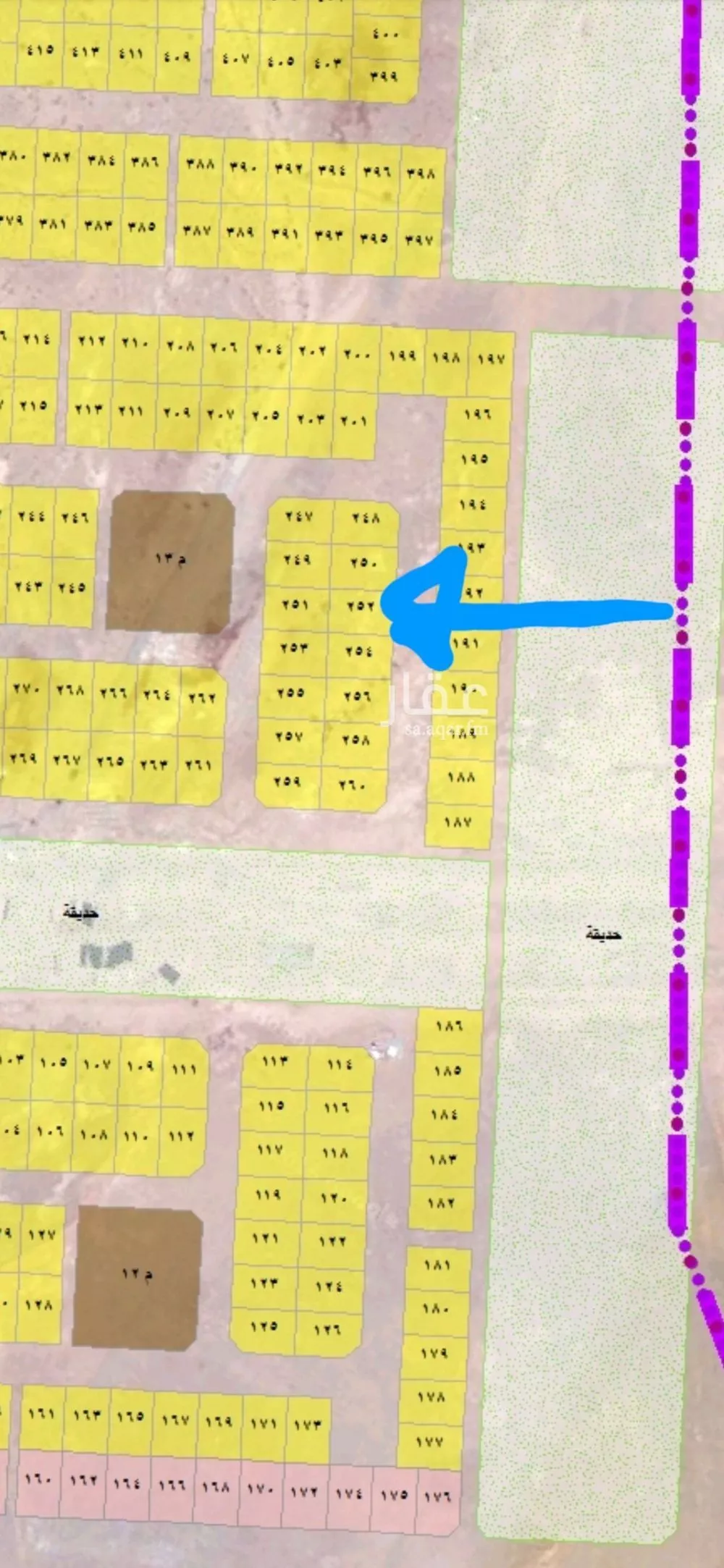 أرض للبيع في شارع عبد الله البيضاوي, حي الجامعة, مدينة تبوك, منطقة تبوك 1 صورة