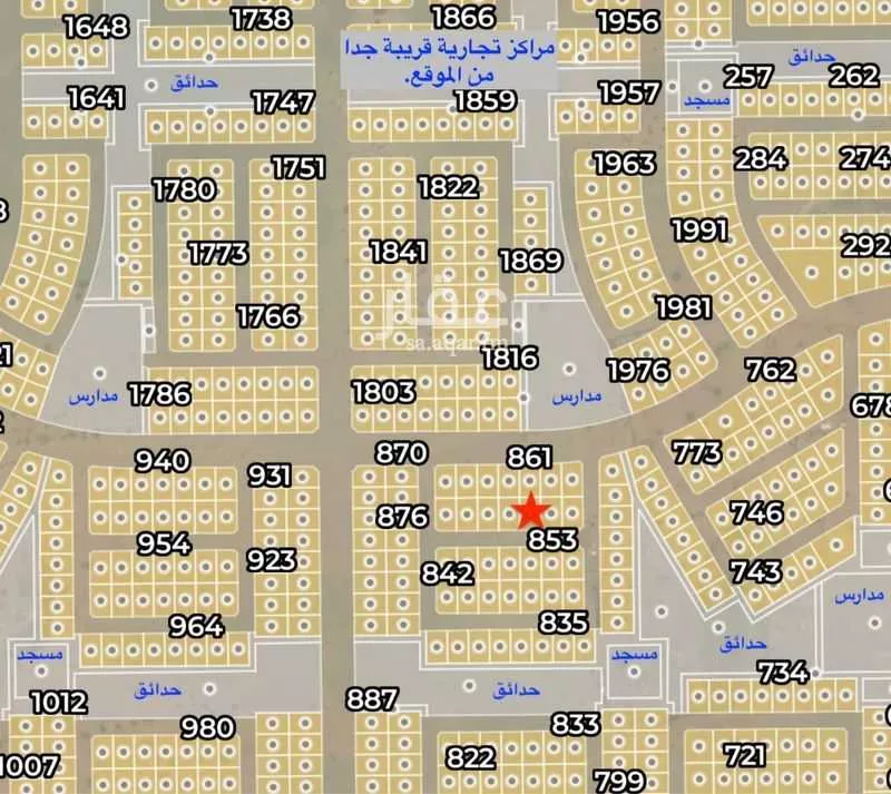 أرض للبيع في شارع 21547677, حي العبير, مدينة جدة, منطقة مكة المكرمة 1 صورة