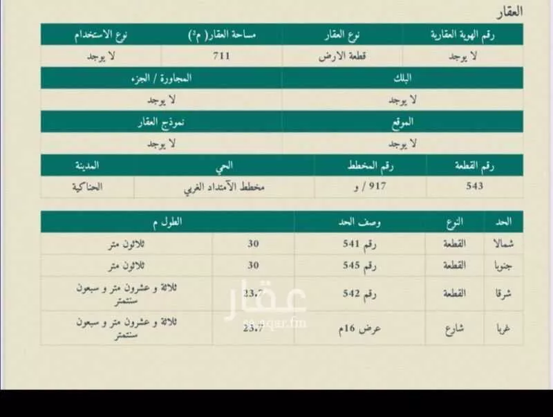أرض للبيع في شارع الحناكيه 13, حي مخطط الآمتداد الغربي, مدينة الحناكيه, منطقة المدينة المنورة 1 صورة