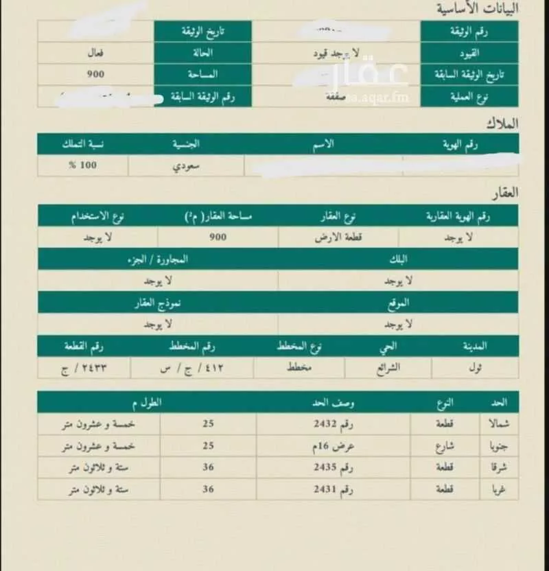 أرض للبيع في حي الشرائع, مدينة جدة, منطقة مكة المكرمة 1 صورة