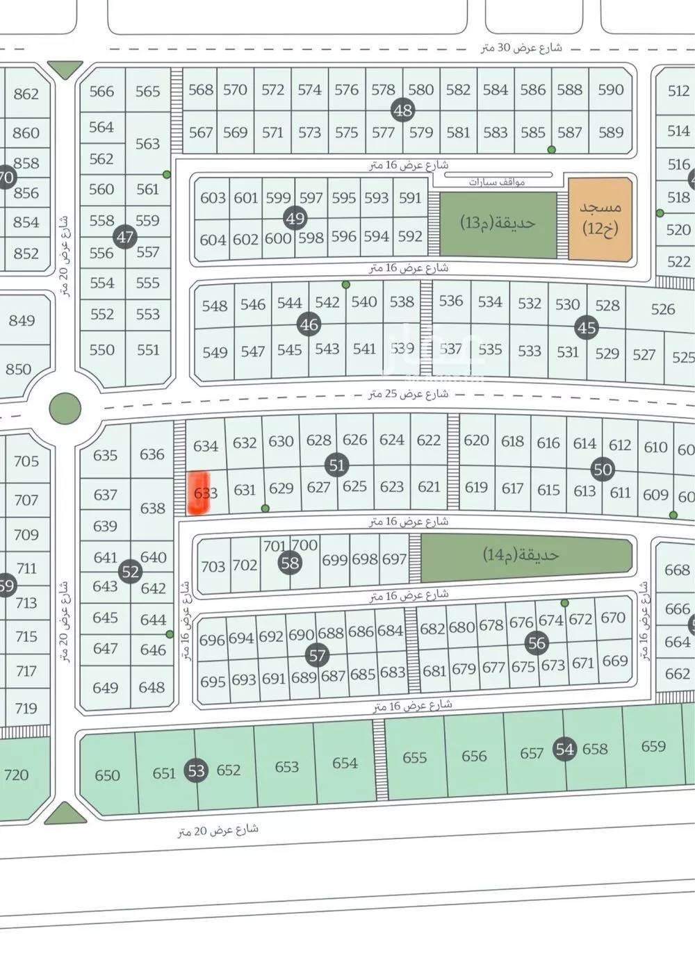 أرض للبيع في شارع النجاح, حي الشعلة, مدينة الدمام, المنطقة الشرقية 1 صورة