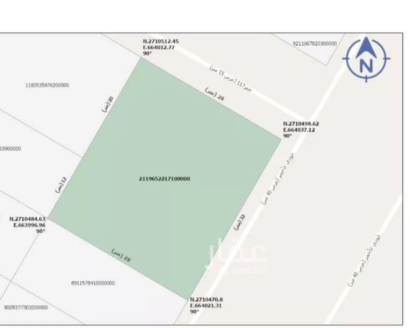 أرض للإيجار في حي ديراب, مدينة الرياض, منطقة الرياض 1 صورة