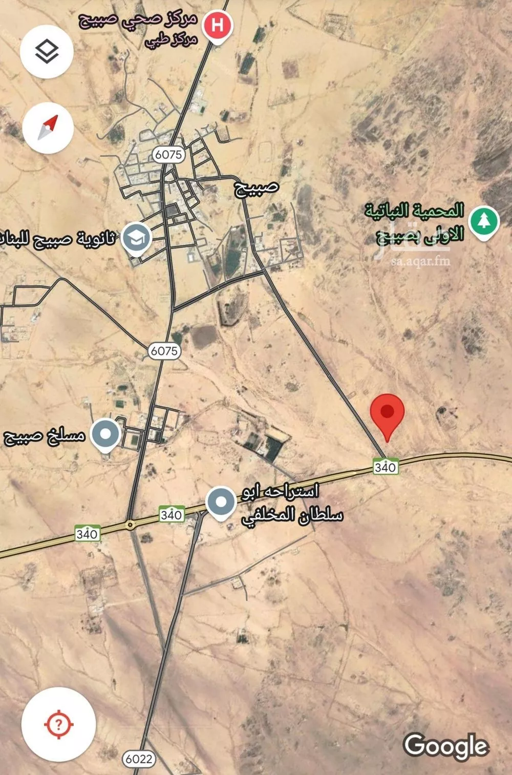 أرض للبيع في شارع فرعي, مدينة صبيح, منطقة القصيم 1 صورة