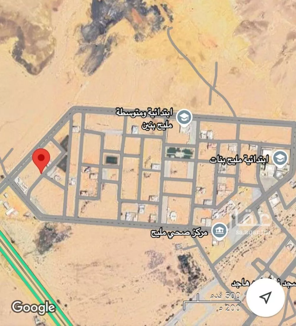 أرض للبيع في شارع مليح 122, حي مليح, مدينة الغاط - مليح, منطقة الرياض 1 صورة