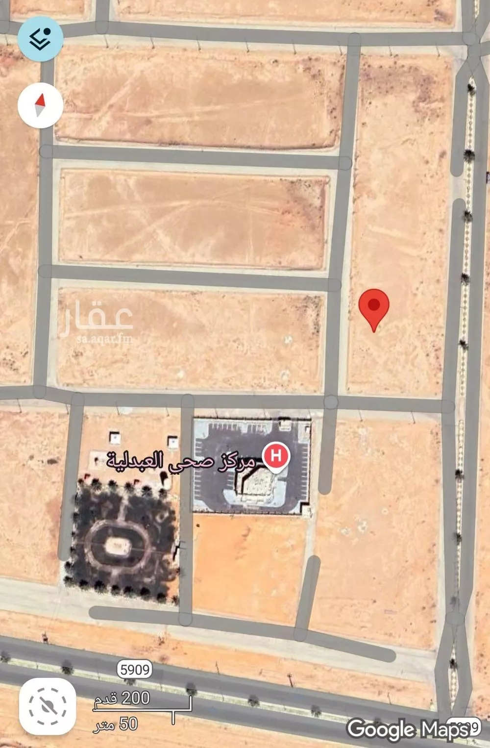 أرض للبيع في شارع داخلي , حي العبدليه, مدينة العبدليه, منطقة الرياض 1 صورة