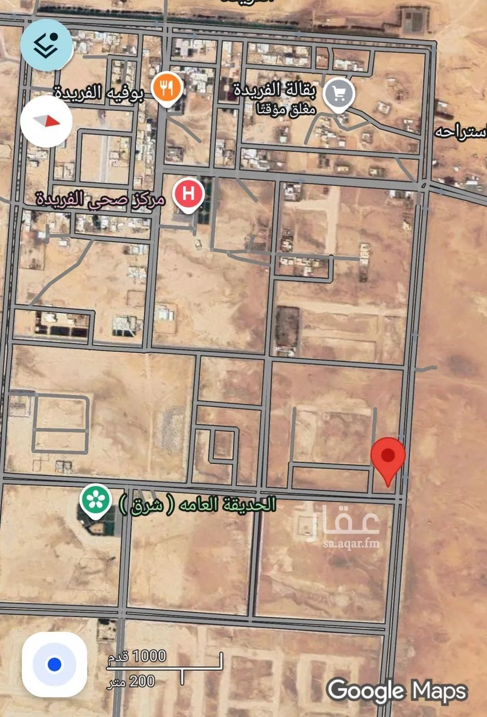 أرض للبيع في شارع داخلي , حي الفريده, مدينة الفريده, المنطقة الشرقية 1 صورة