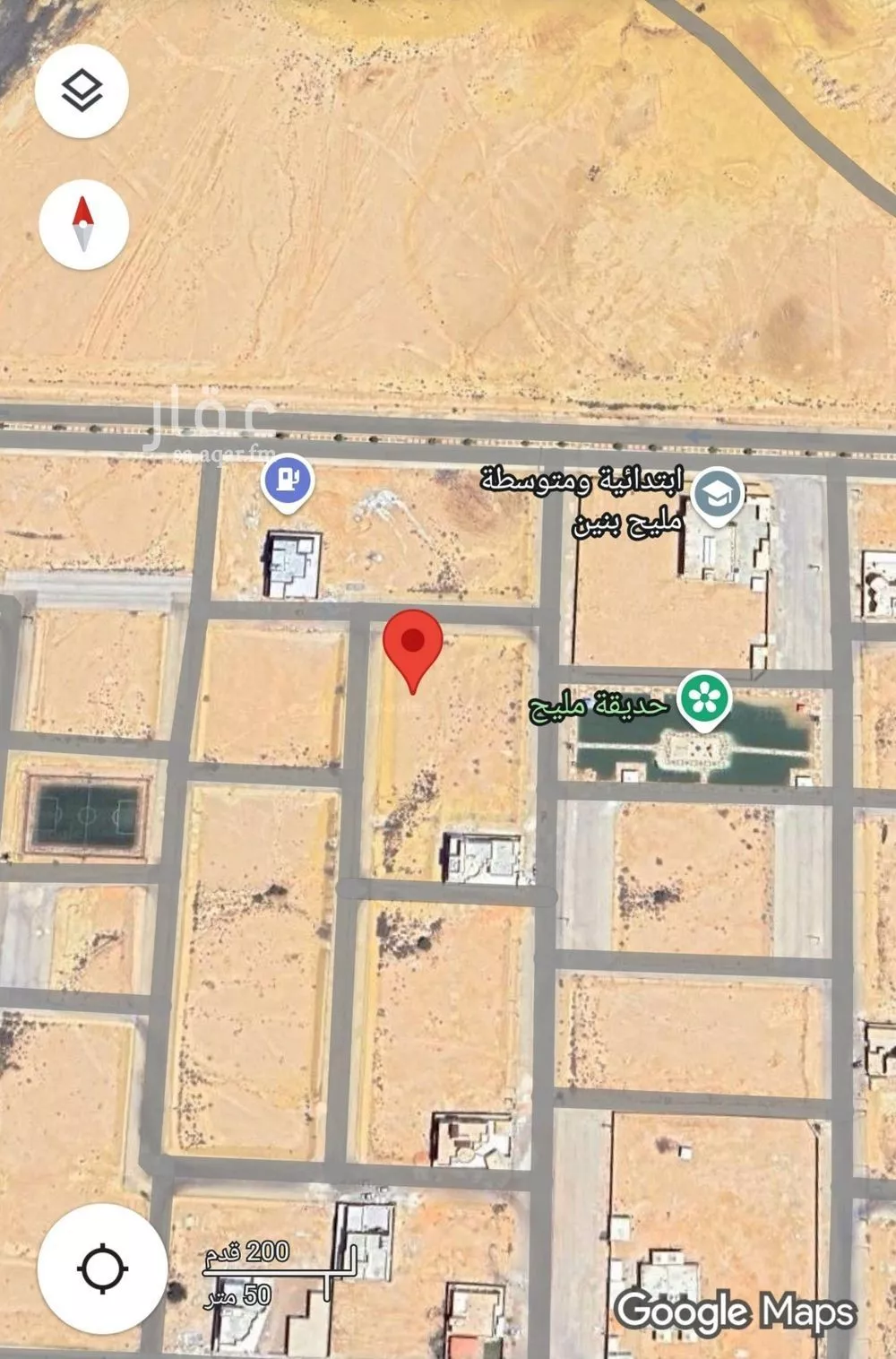 أرض للبيع في شارع مليح 108, حي مليح, مدينة الغاط - مليح, منطقة الرياض 1 صورة