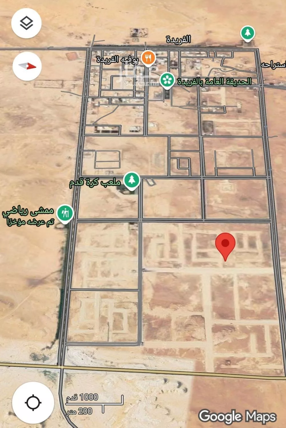 أرض للبيع في شارع داخلي , حي الفريده, مدينة الفريده, المنطقة الشرقية 1 صورة