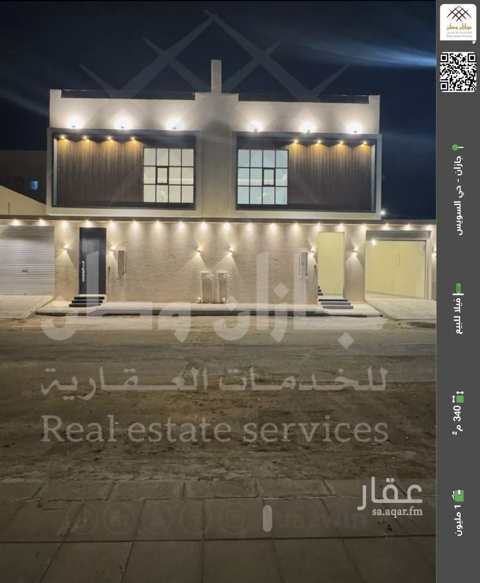 فيلا للبيع في شارع 70 د, حي السويس 1, مدينة جازان, منطقة جازان 1 صورة