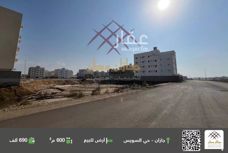 أرض للبيع في حي الرحاب 1, مدينة جازان, منطقة جازان 1 صورة