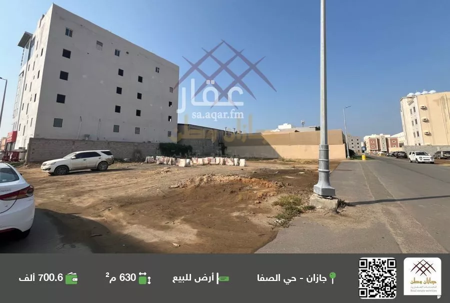أرض للبيع في شارع الصفا 31, حي الصفاء, مدينة جازان, منطقة جازان 1 صورة