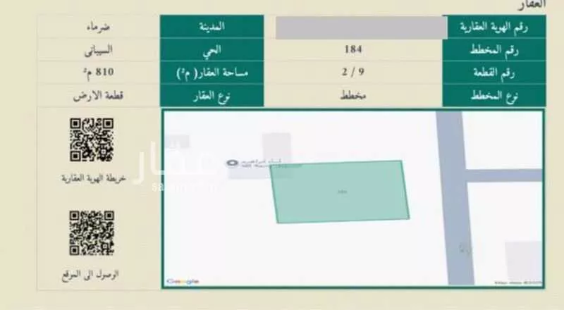 أرض للبيع في شارع السيباني, حي مركز السيباني (أ), مدينة السيباني, منطقة الرياض 1 صورة
