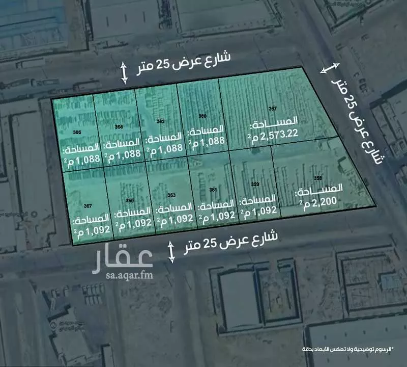 أرض للبيع في شارع الصناعيه 2, حي الرفاع, مدينة الخرج, منطقة الرياض 1 صورة