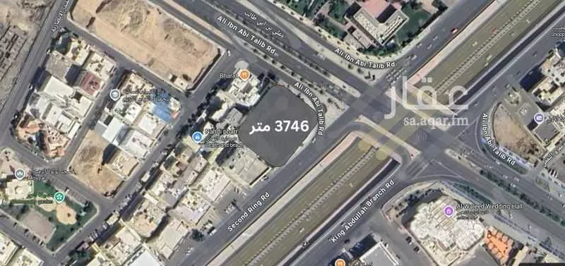 أرض للإيجار في شارع الملك عبدالله بن عبدالعزيز, حي العهن, مدينة المدينة المنورة, منطقة المدينة المنورة 1 صورة