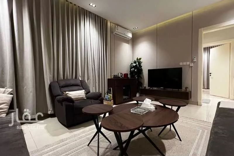 شقة مفروشة للحجز في شارع عبدالله بن شهيوين ، حي الملقا ، الرياض ، منطقة الرياض 1 صورة