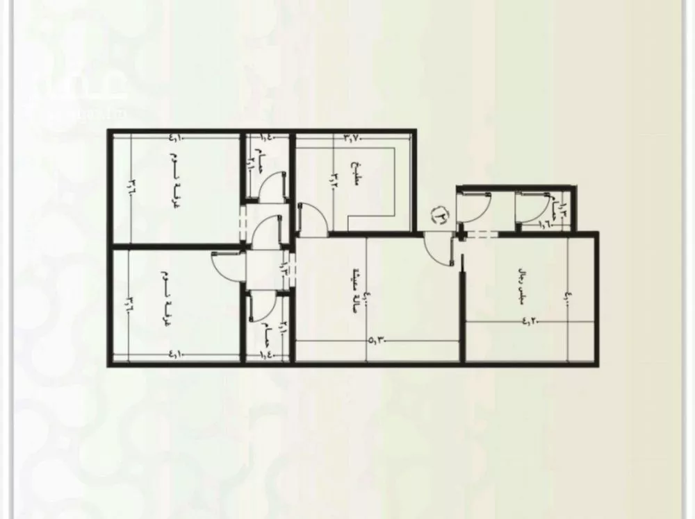 شقة للبيع في شارع العكرش, حي النزهة, مدينة جدة, منطقة مكة المكرمة 1 صورة