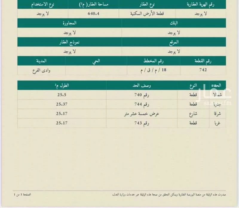 أرض للبيع في مدينة المثلث ومركز المرور, منطقة المدينة المنورة 1 صورة