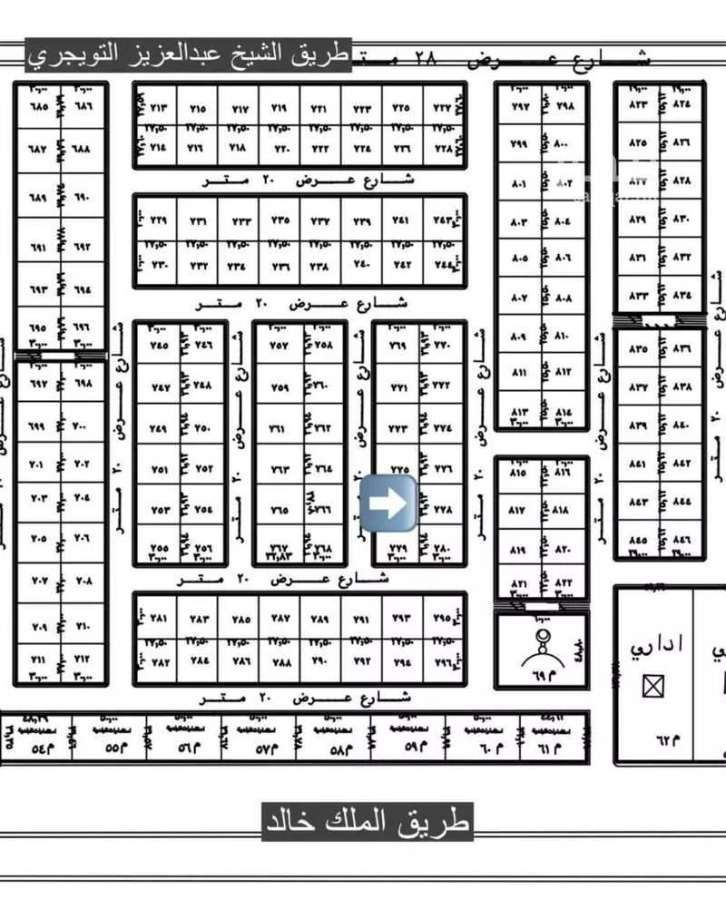 أرض للبيع في حي المستقبل, مدينة المجمعة, منطقة الرياض 1 صورة