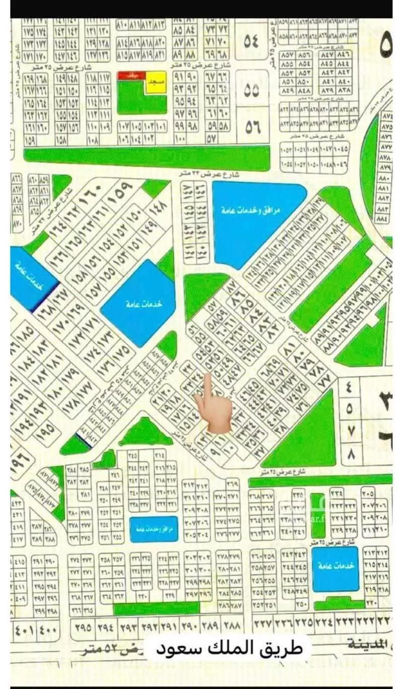أرض للبيع في شارع عبد الله بن أوس بن قيظي الأن ، حي الفنار ، جدة ، جدة 1 صورة