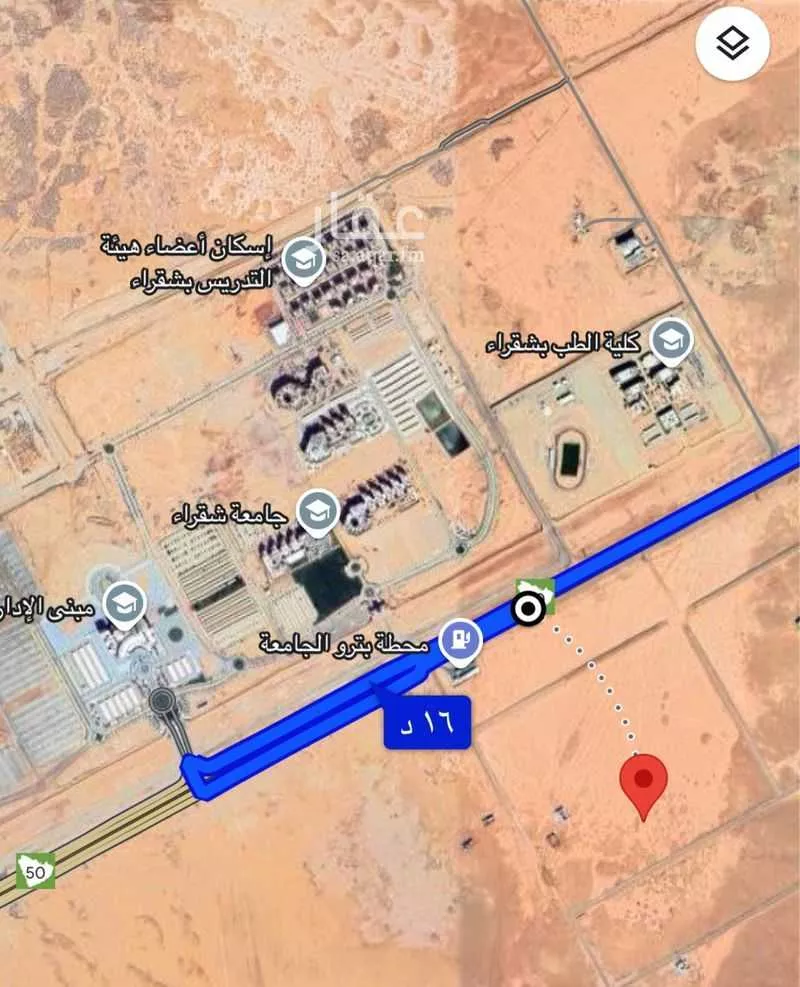 أرض للإيجار في شارع 7431764, حي الجامعة, مدينة شقراء, منطقة الرياض 1 صورة