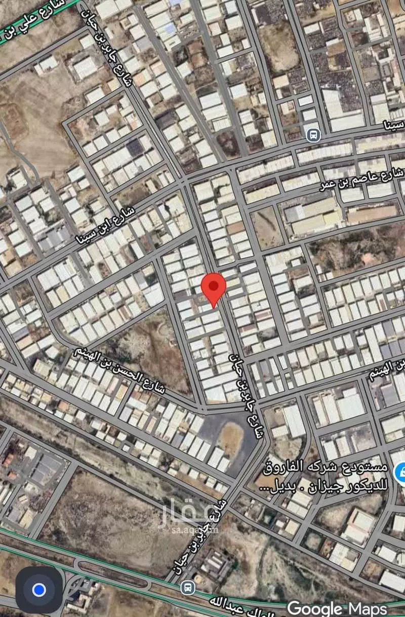 مستودع للإيجار في شارع جابر بن حيان ، حي الصناعية ، جازان ، منطقة جازان 1 صورة