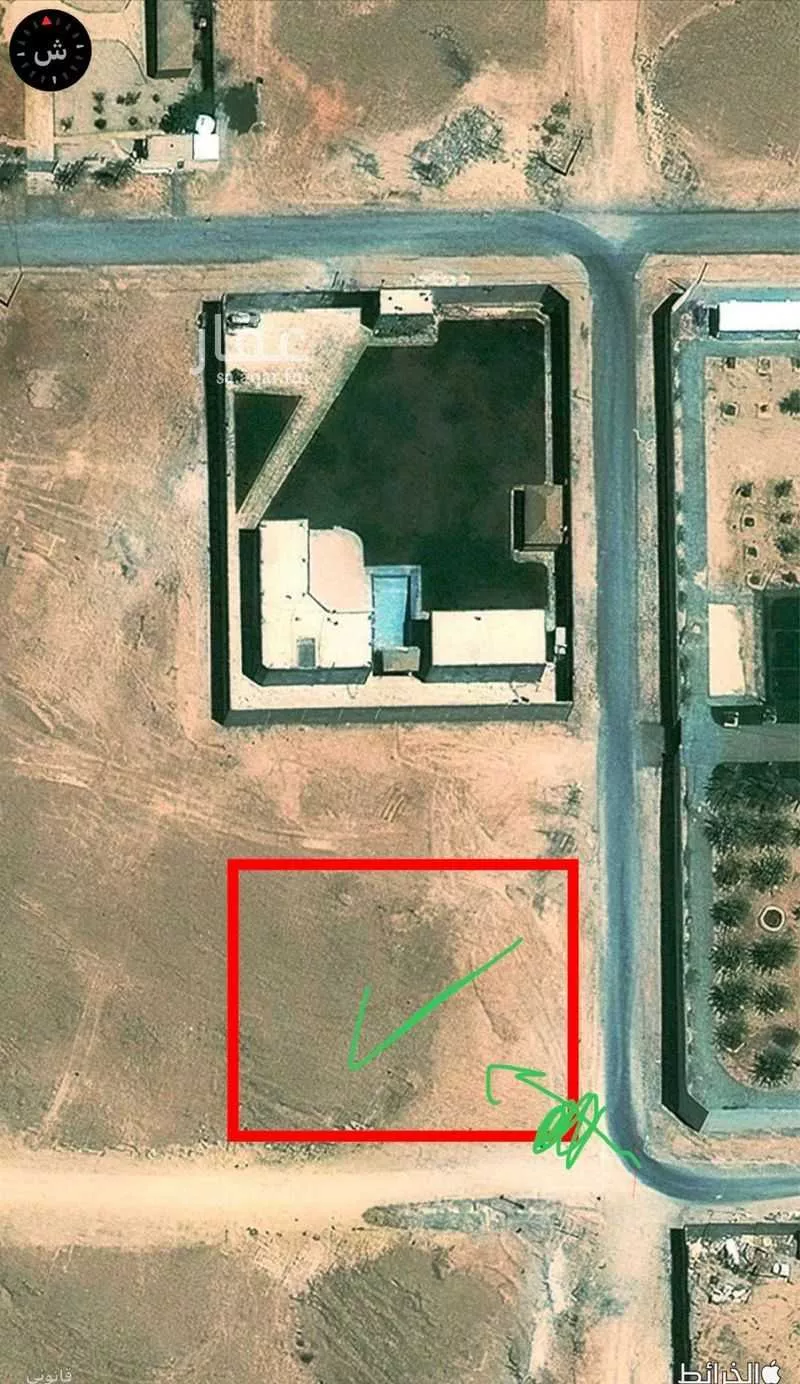 أرض للإيجار في شارع 7231621, مدينة مخطط استراحات العماريه, منطقة الرياض 1 صورة