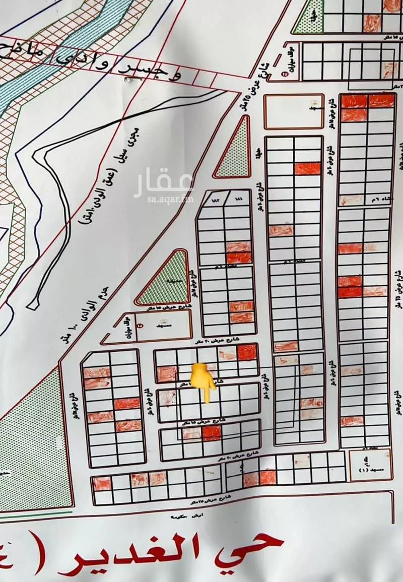 أرض للبيع في حي الغدير, مدينة مرات, منطقة الرياض 1 صورة