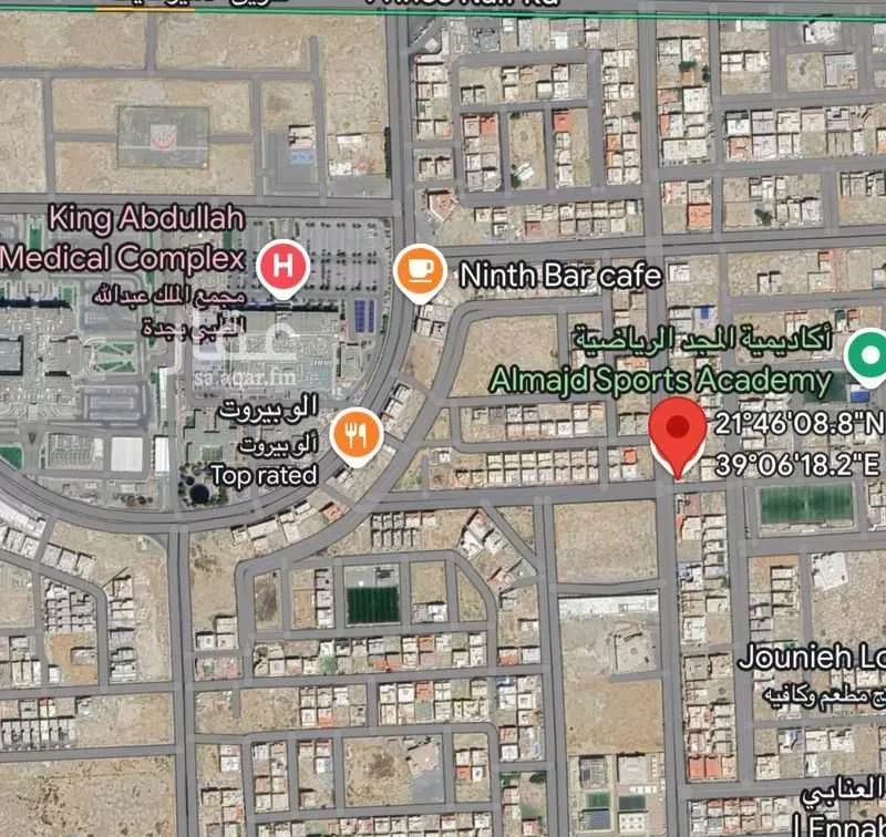أرض للبيع في شارع عامر بن عبد الله بن الزبير, حي الشراع, مدينة جدة, منطقة مكة المكرمة 1 صورة