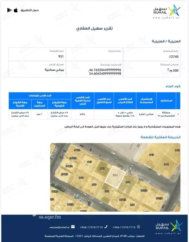 أرض للبيع في شارع علي الرديني, حي العزيزية, مدينة الرياض, منطقة الرياض 1 صورة