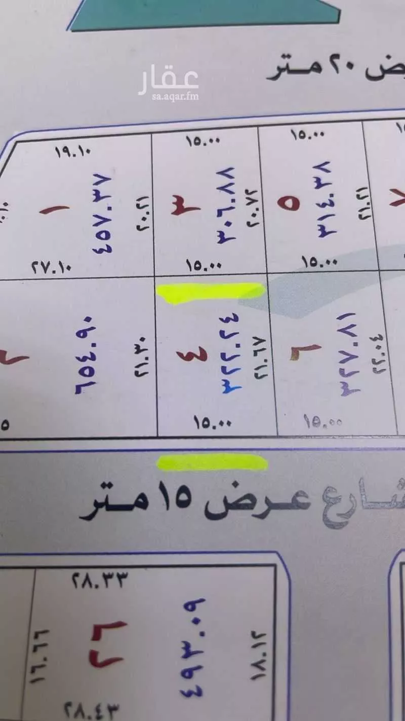 أرض للبيع في شارع المكرم البغدادي, حي الفاخرية, مدينة عنيزه, منطقة القصيم 1 صورة