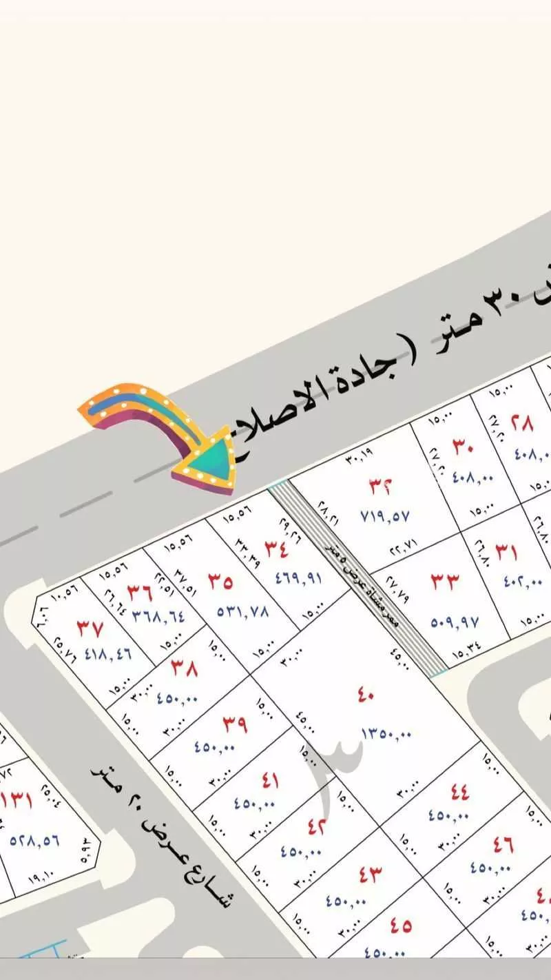 أرض للبيع في شارع الإصلاح, حي العونية, مدينة عنيزه, منطقة القصيم 1 صورة