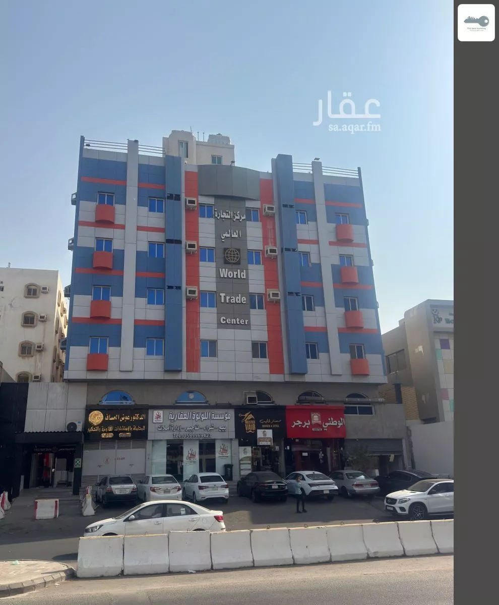 مكتب تجاري للإيجار في شارع عبد الرحمن الخزاعي, حي المروة, مدينة جدة, منطقة مكة المكرمة 1 صورة