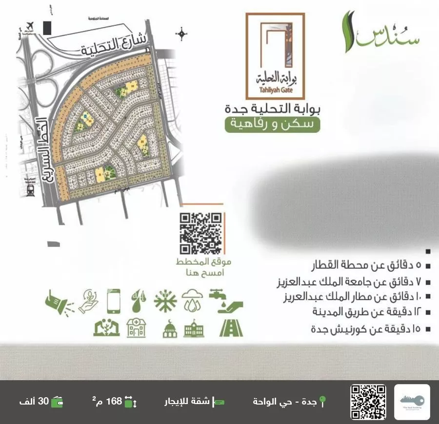 شقة للإيجار في شارع سعيد عبدالله رباح, حي الواحة, مدينة جدة, منطقة مكة المكرمة 1 صورة