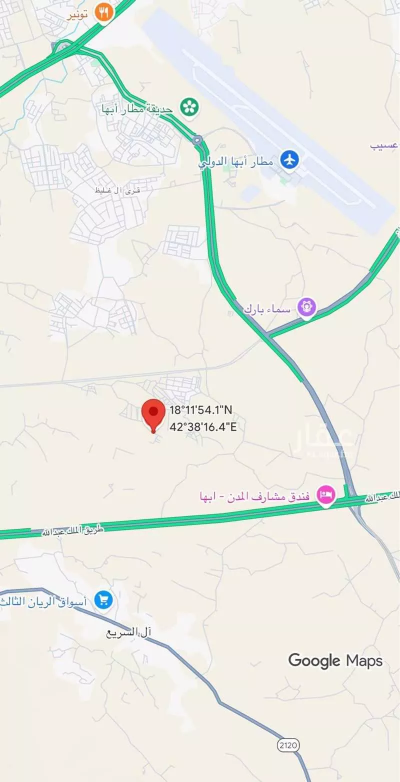 أرض للبيع في شارع مليل بن وبره ، خميس مشيط ، خميس مشيط 1 صورة