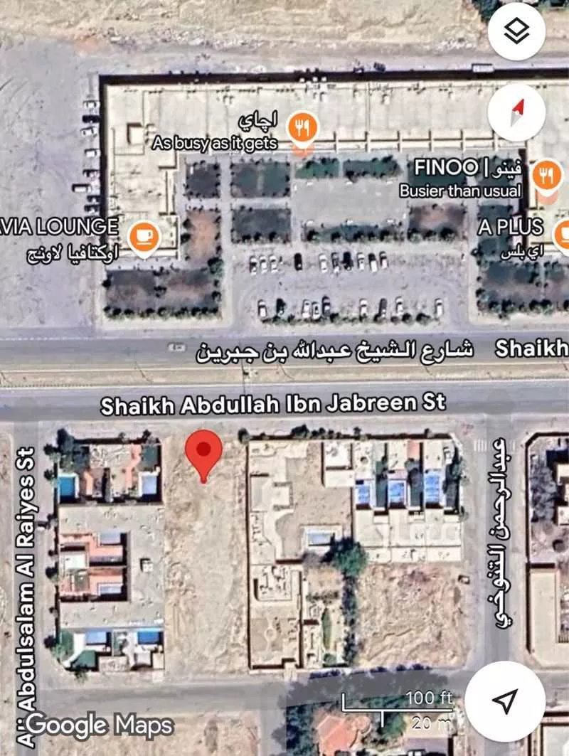 أرض للإيجار في شارع الشيخ عبدالله بن جبرين, حي القيروان, مدينة الرياض, منطقة الرياض 1 صورة