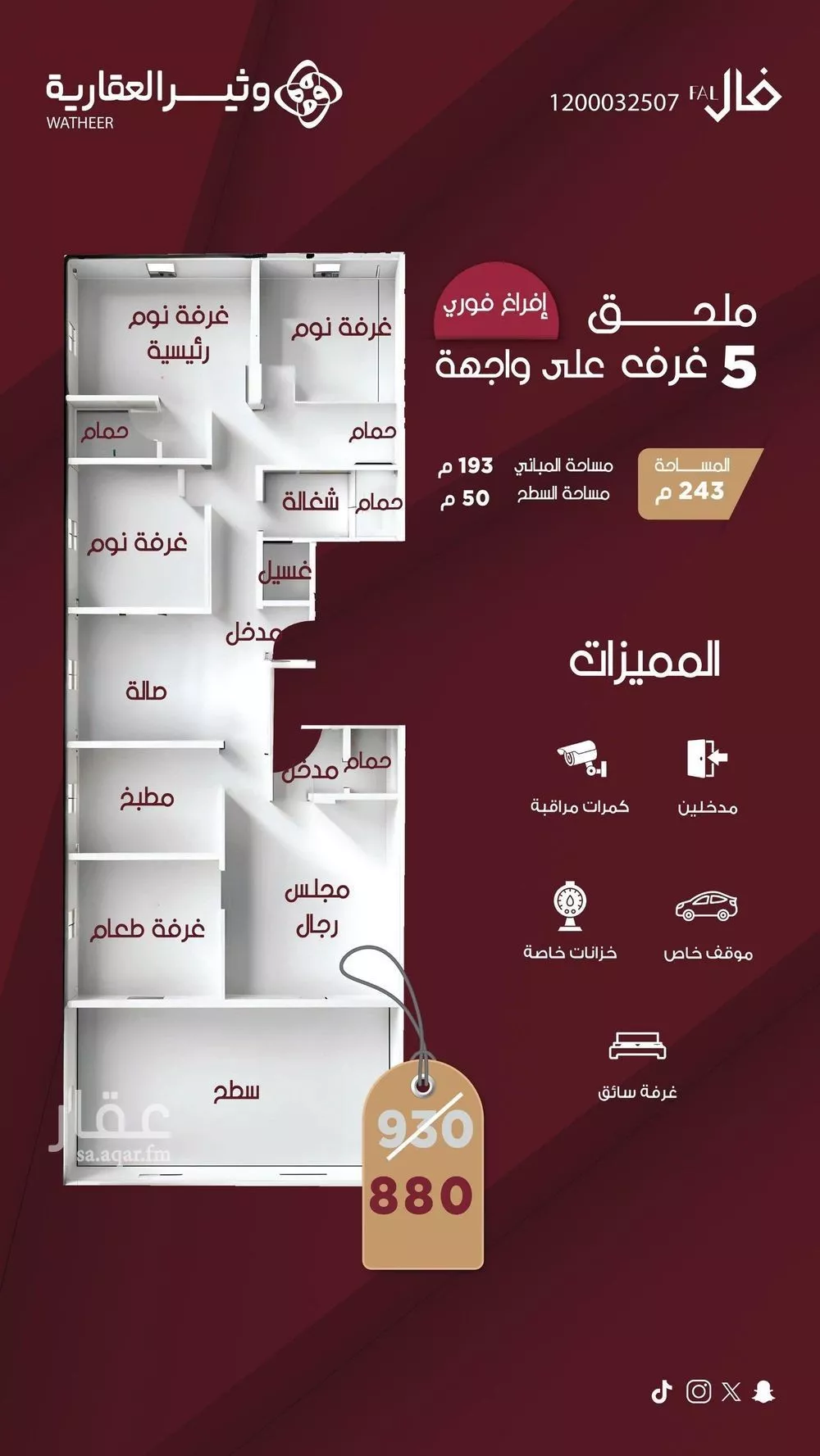 شقة للبيع في شارع جعفر بن عفان, حي المروة, مدينة جدة, منطقة مكة المكرمة 1 صورة