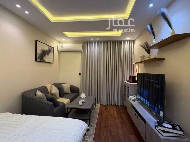 استديو مفروش للحجز في شارع جعفر بن محمد ، حي العقيق ، الرياض ، منطقة الرياض 1 صورة