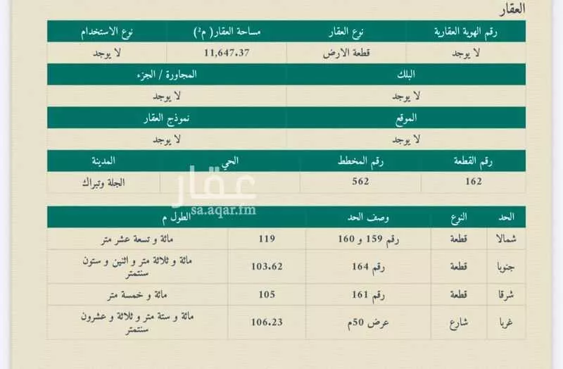 أرض للبيع في حي مخطط رقم 0941, مدينة الجله, منطقة الرياض 1 صورة
