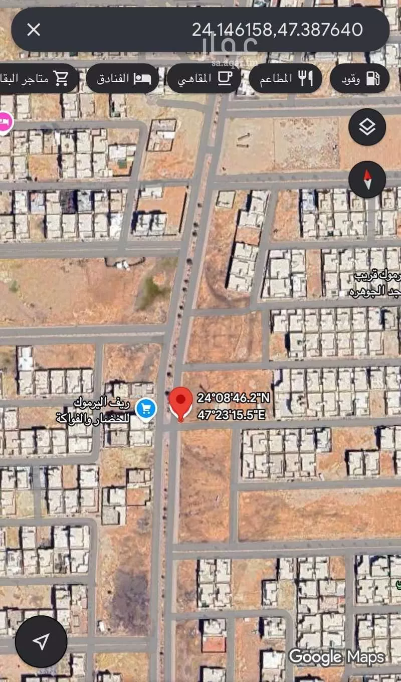 أرض للبيع في شارع احمد بن محمد الغزي ، حي اليرموك ، الخرج ، الخرج 1 صورة
