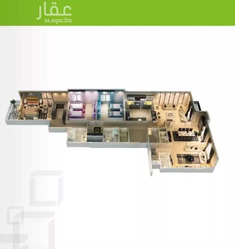 شقة للبيع في شارع القاسم بن سيار, حي البندرية, مدينة الخبر, المنطقة الشرقية 1 صورة