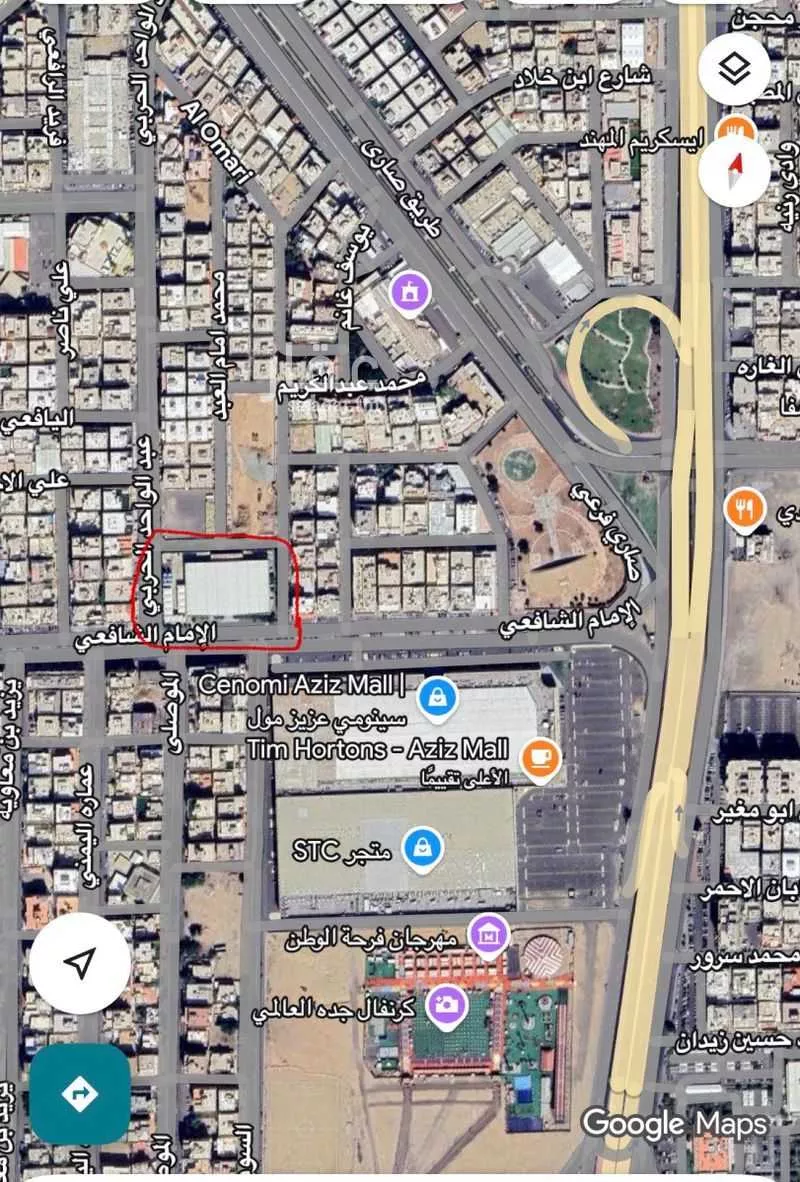 أرض للبيع في شارع الشافعي, حي الفيصلية, مدينة جدة, منطقة مكة المكرمة 1 صورة