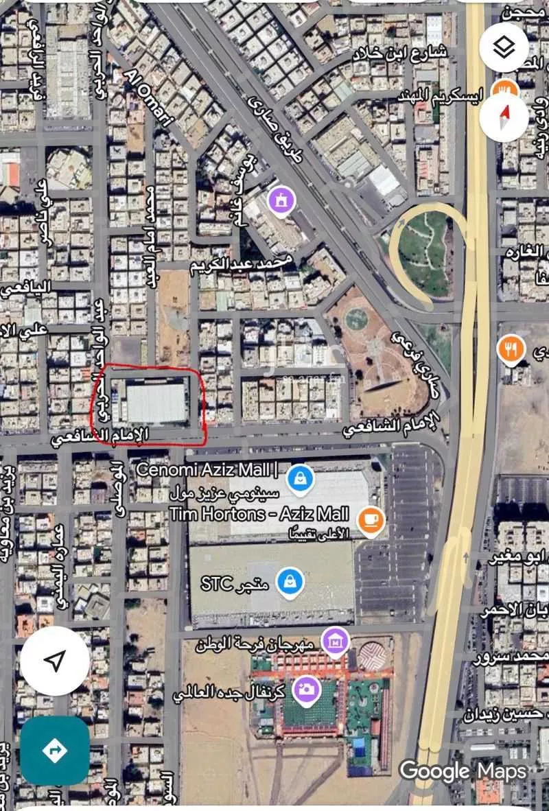 أرض للبيع في شارع الشافعي, حي الفيصلية, مدينة جدة, منطقة مكة المكرمة 1 صورة