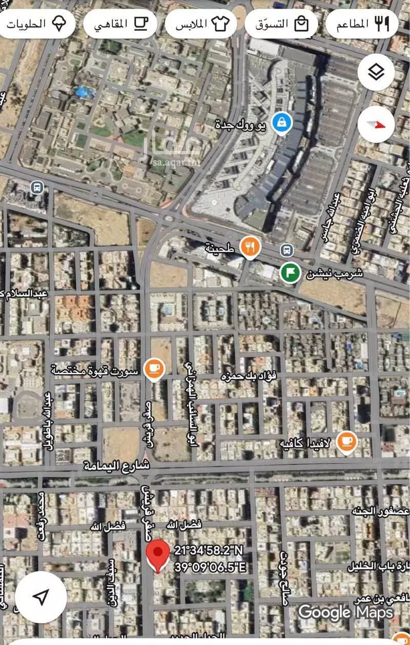 أرض للبيع في شارع صقر قريش, حي السلامة, مدينة جدة, منطقة مكة المكرمة 1 صورة