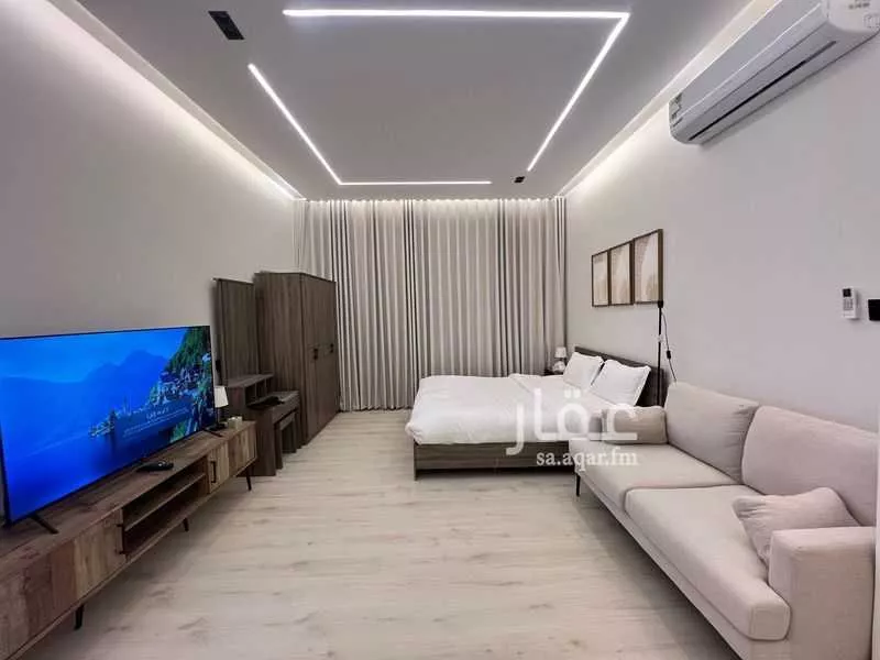 استديو مفروش للحجز في حي الملقا ، الرياض ، منطقة الرياض 1 صورة