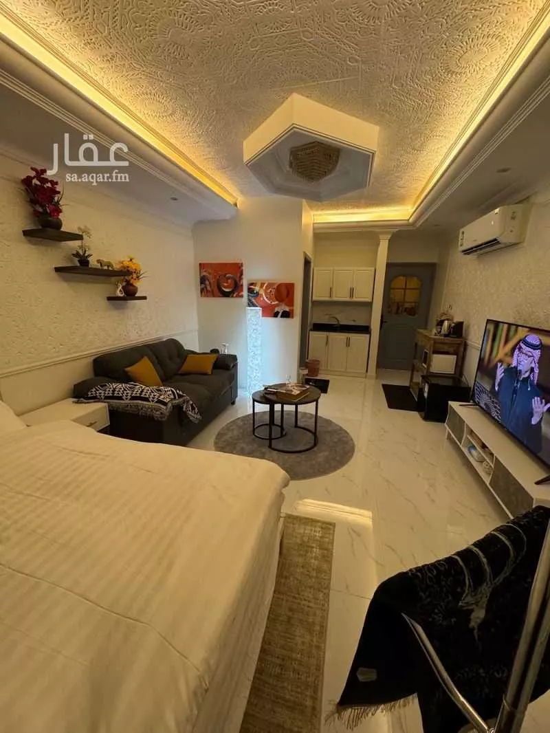 استديو مفروش للحجز في شارع الفضل بن عبدالله ، حي العقيق ، الرياض ، منطقة الرياض 1 صورة