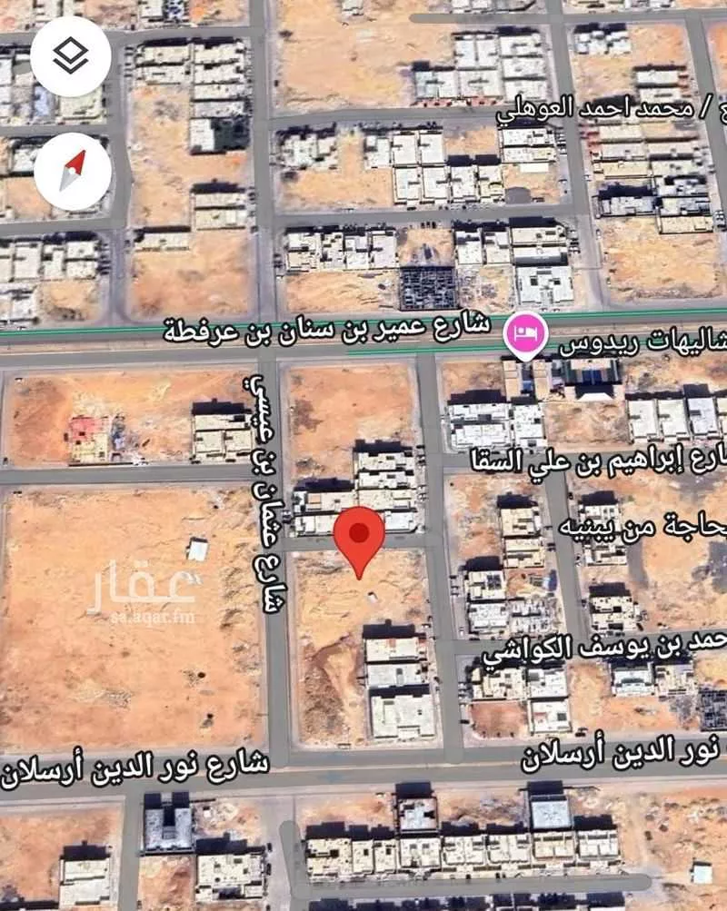أرض للبيع في شارع عثمان بن عيسى, حي المهدية, مدينة الرياض, منطقة الرياض 1 صورة