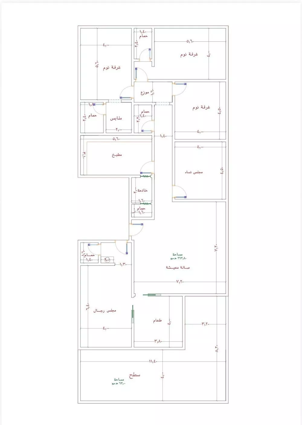 شقة للبيع في شارع الامير عبدالمجيد, حي الصواري, مدينة جدة, منطقة مكة المكرمة 1 صورة