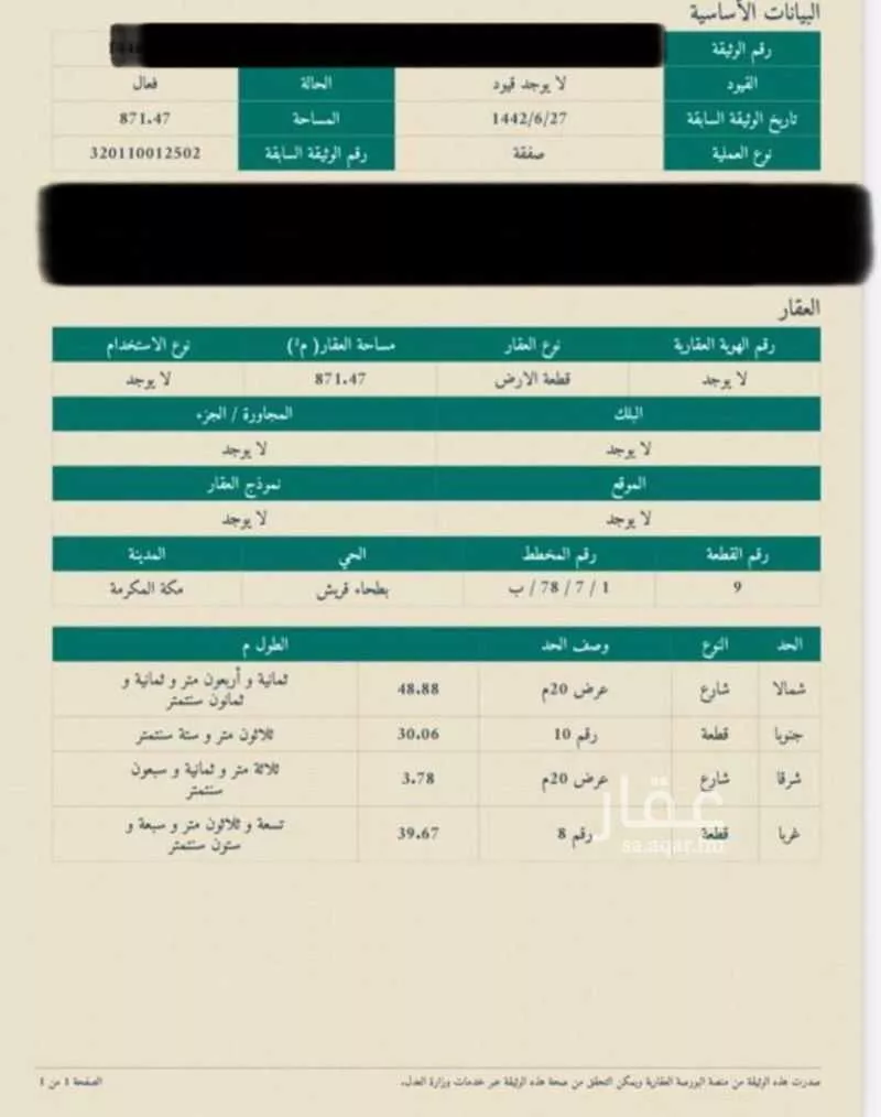 أرض للإيجار في شارع إبراهيم بن الريس, حي بطحاء قريش, مدينة مكه المكرمه, منطقة مكة المكرمة 1 صورة