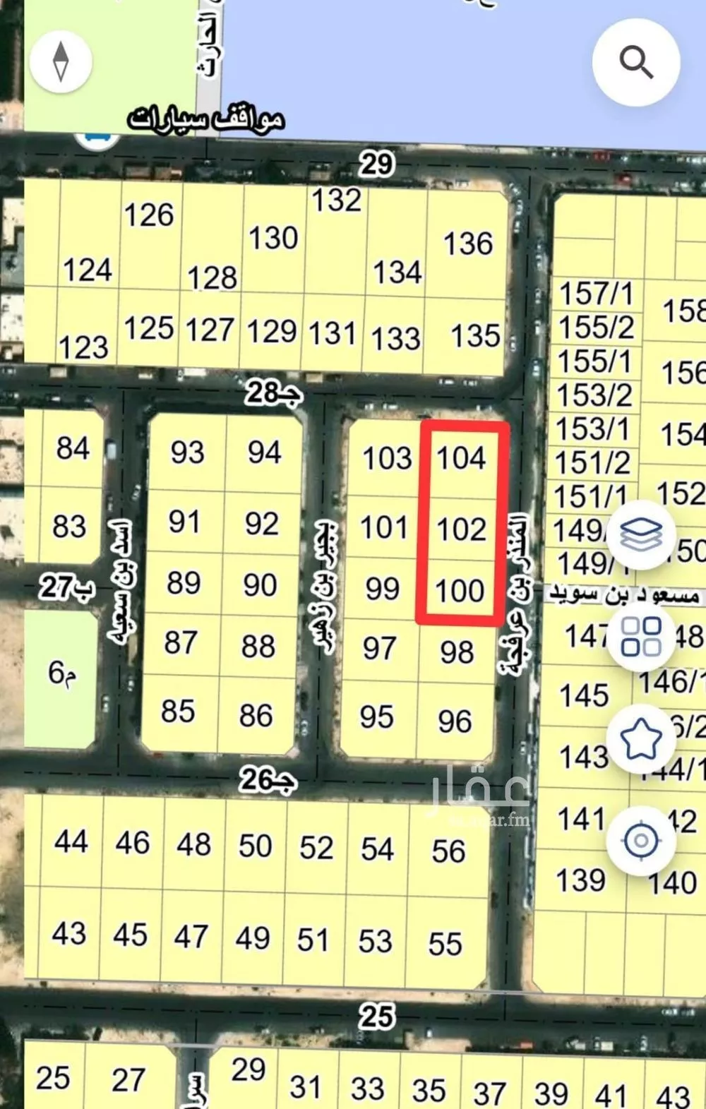 أرض للبيع في شارع المنذر بن عرفجة, حي التحلية, مدينة الخبر, المنطقة الشرقية 1 صورة