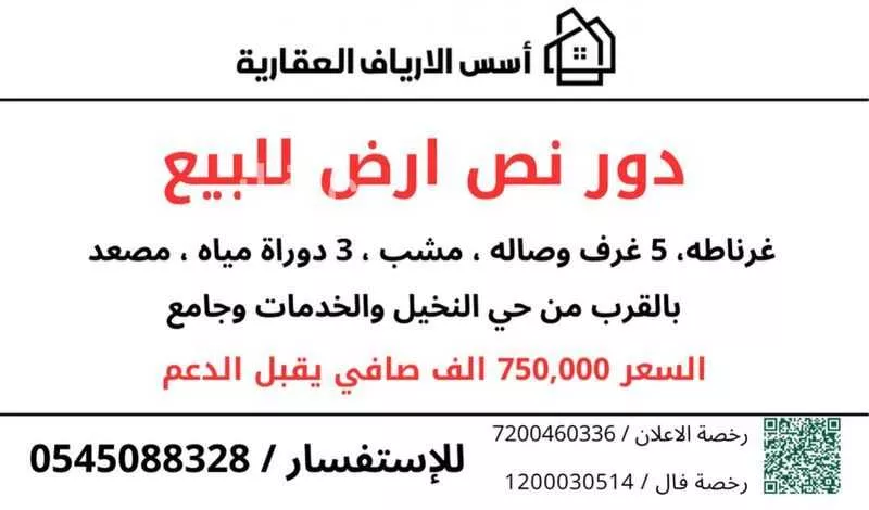 دور للبيع في شارع غرناطة 4, حي غرناطة, مدينة تبوك, منطقة تبوك 1 صورة